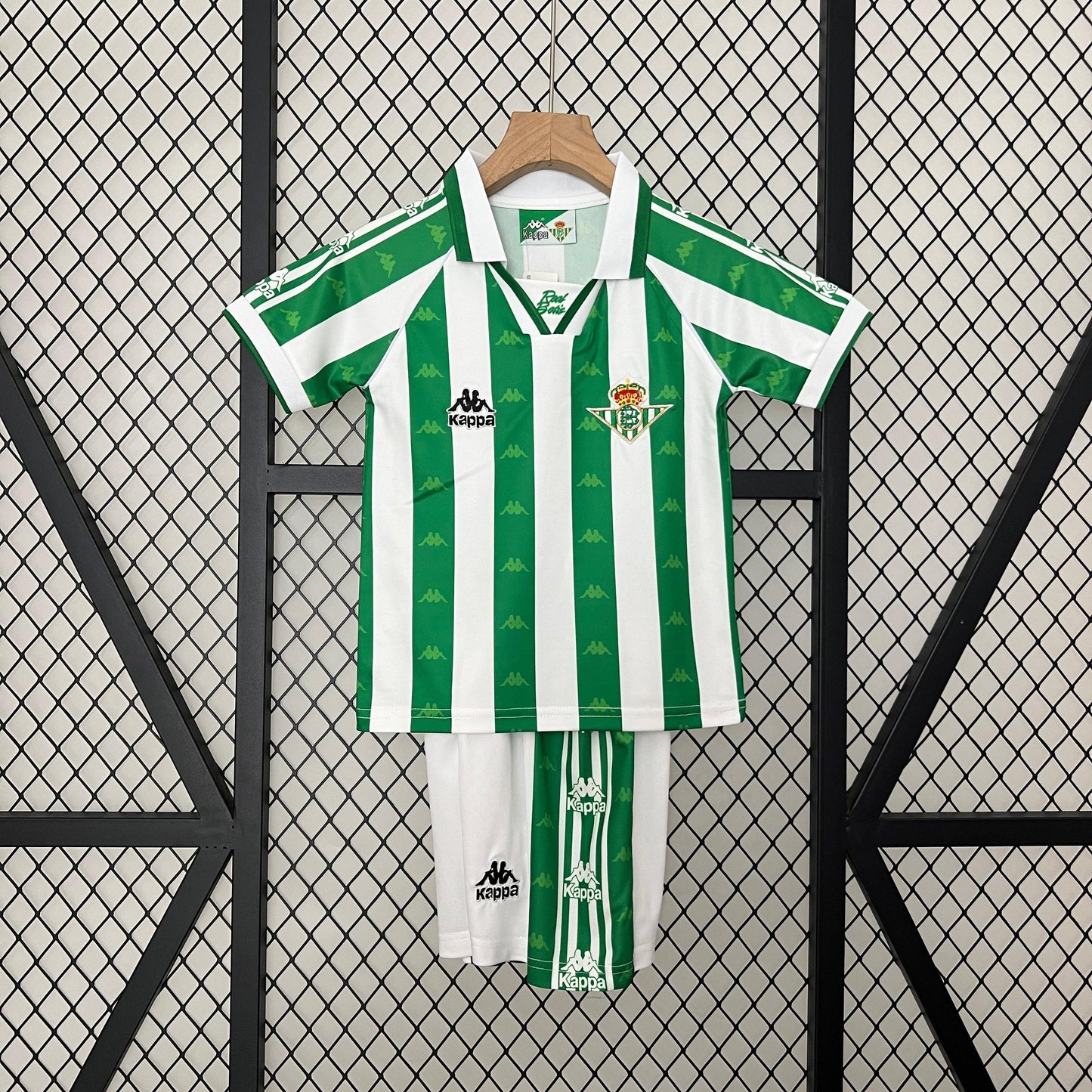 Camiseta Real Betis I 95/97 Conjunto Infantil (Retro)
