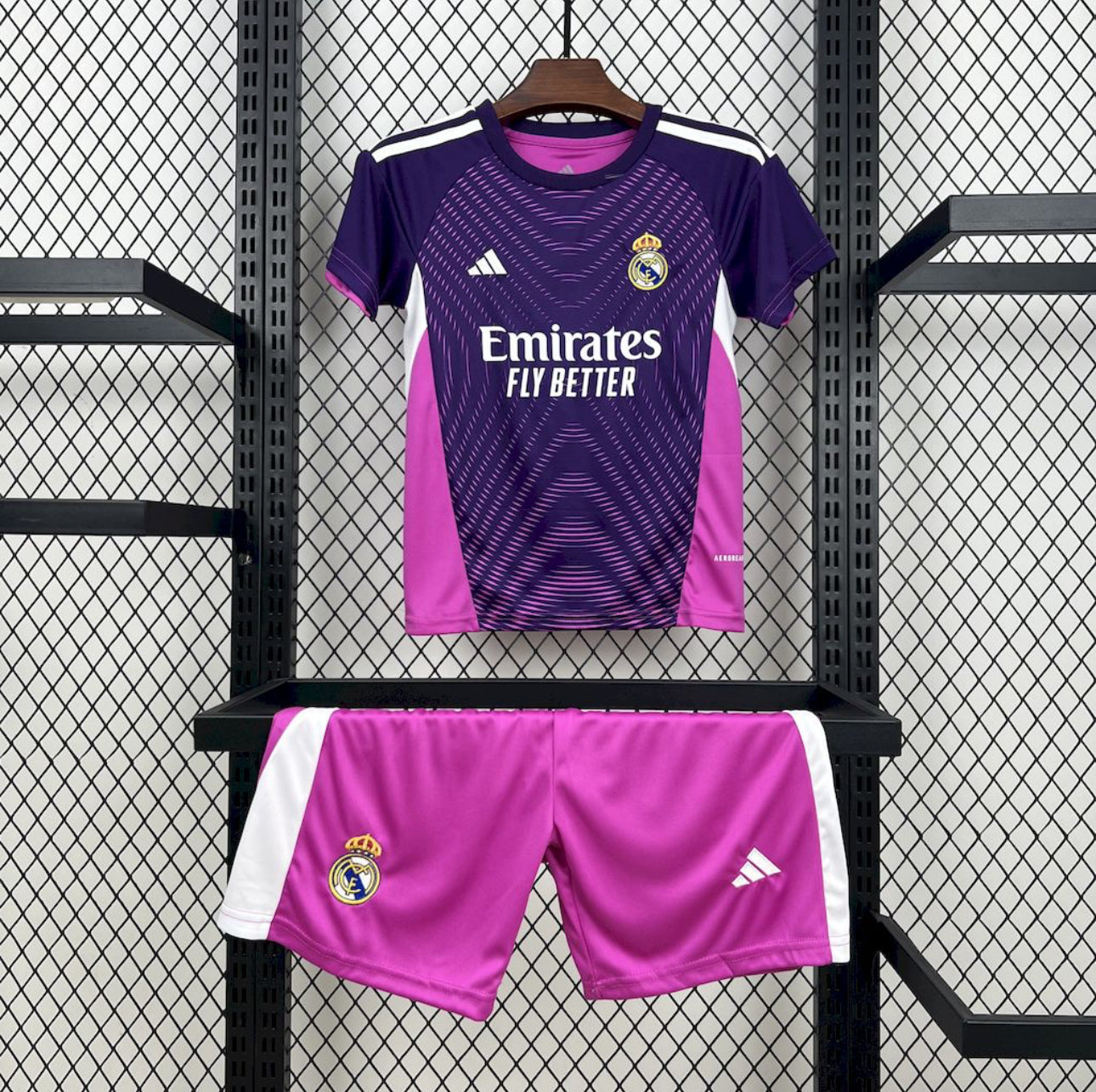 REAL MADRID PORTERO 25/26 CONJUNTO INFANTIL