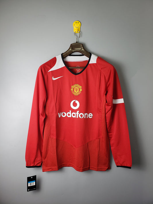 Manchester United I 2005 Hombre-Total 90 (Retro) Manga Iarga