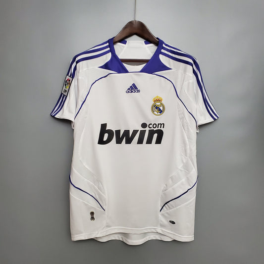 Camiseta Real Madrid I 07/08 Hombre (Retro)