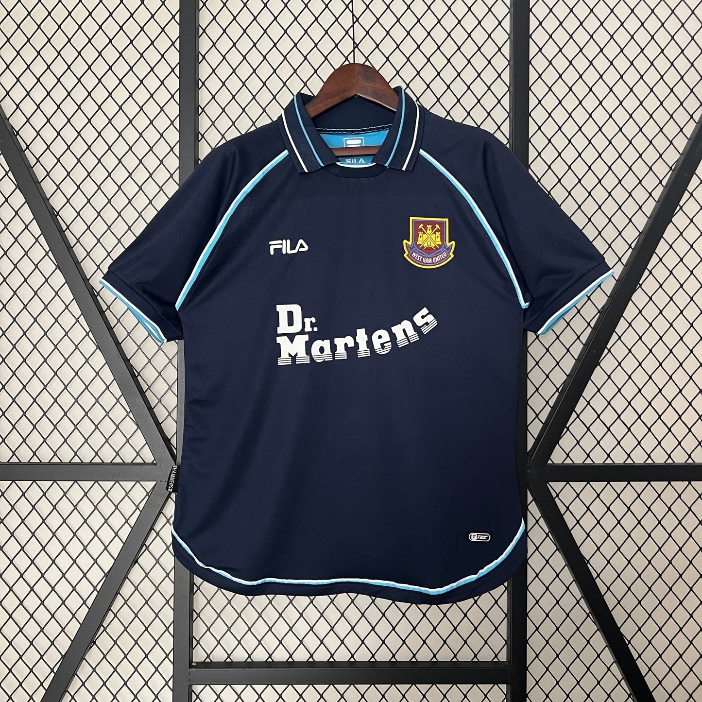 Camiseta West Ham IIII 99/01 Hombre (Retro)