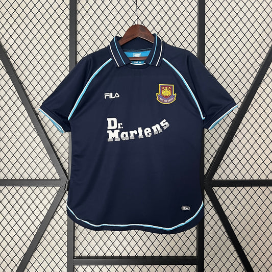 Camiseta West Ham IIII 99/01 Hombre (Retro)