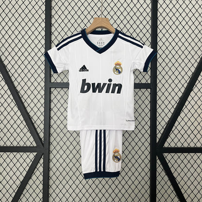 Camiseta Real Madrid I 12/13 Conjunto Infantil (Retro)