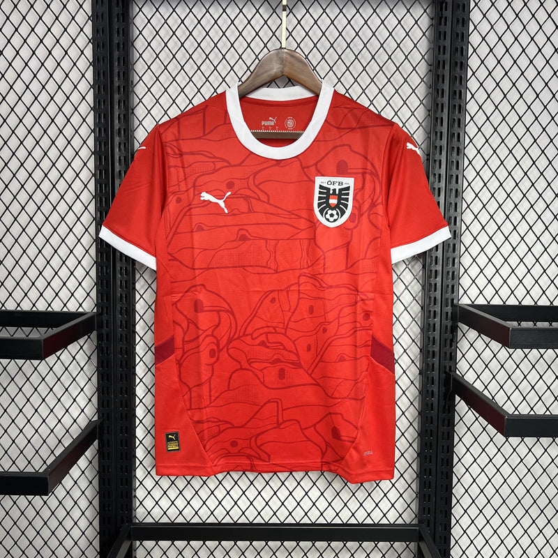 Camisa Áustria EURO2024 - Casa