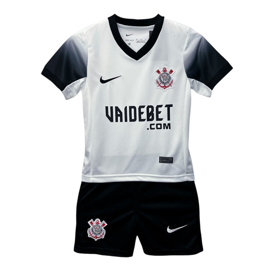 Kit de local del Corinthians para niños 2024/2025