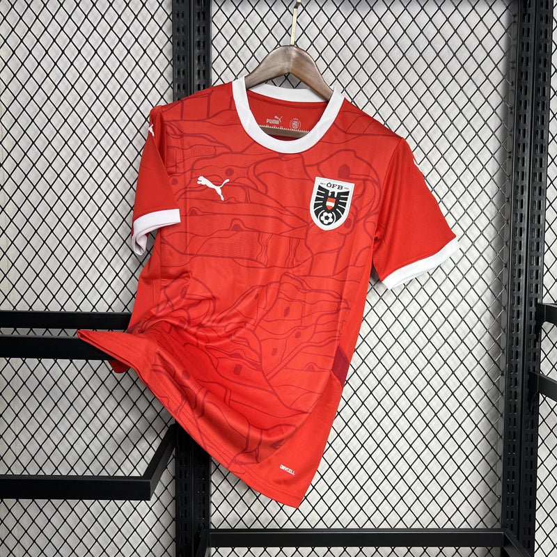 Camisa Áustria EURO2024 - Casa