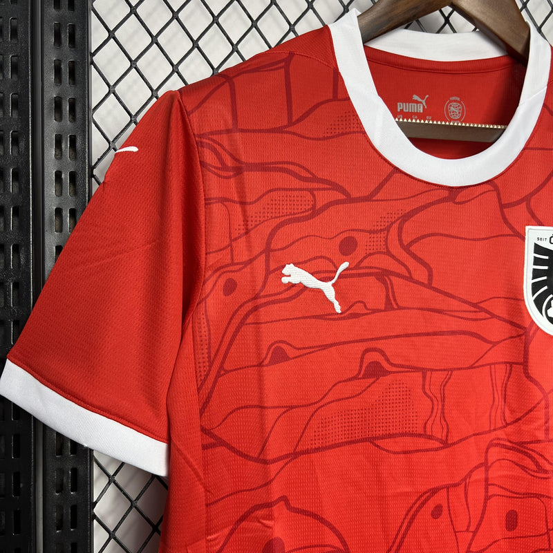 Camisa Áustria EURO2024 - Casa